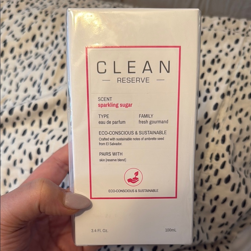 ***SOLD***Clean Reaerve Sparkling Sugar Eau de Parfum NIB FIRM$